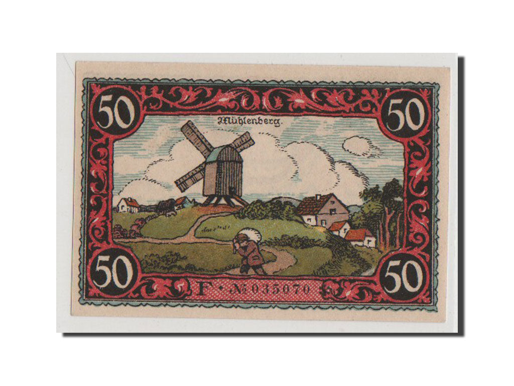Billet, Allemagne, Friesack Stadt, 50 Pfennig, 1921, 1921-11-01, NEUF