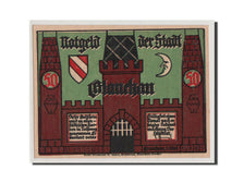 Banconote, Germania, Glauchau Stadt, 50 Pfennig, 1921, FDS, Mehl:436.1a