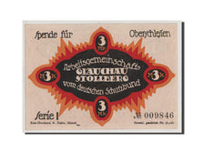 Banknote, Germany, Glauchau Stadt, 3 Mark, UNC(65-70), Mehl:433.1