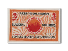 Germany, Glauchau Stadt, 2 Mark, UNC(64), 11191, Mehl #433.1