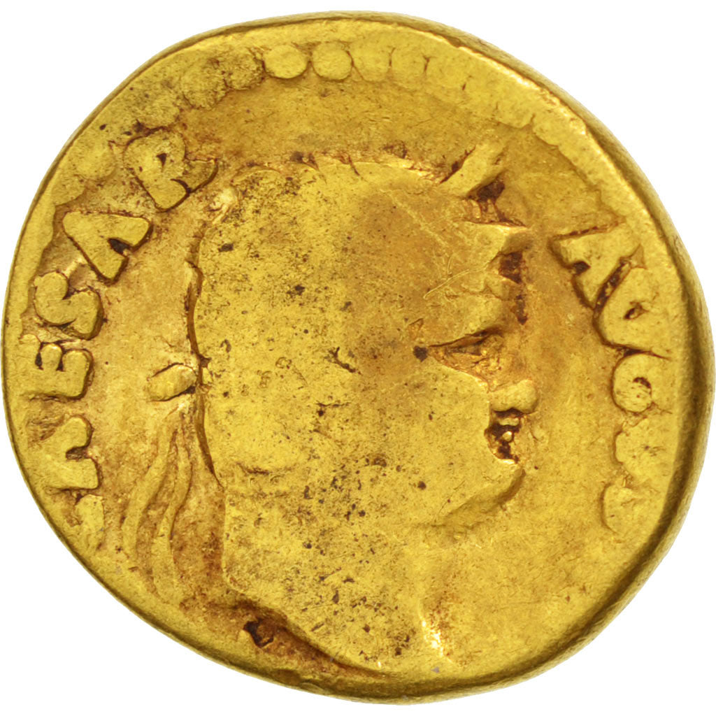 Nero, Aureus, Rome, VG(8-10), Gold, RIC #59, 6.91