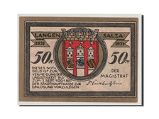 Billete, Alemania, Langensalza Stadt, 50 Pfennig, 1921, UNC, Mehl:770.3