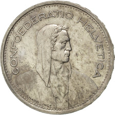 Coin, Switzerland, 5 Francs, 1951, Bern, AU(55-58), Silver, KM:40