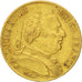 FRANCE, Louis XVIII, 20 Francs, 1814, Paris, KM #706.1, AU(50-53), Gold,...