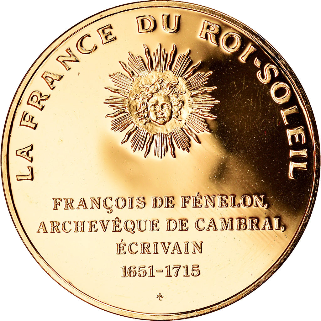 Francia, medalla, Fenelon, La France du Roi Soleil, SC, Oro vermeil