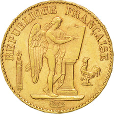 IIIème République, 20 Francs or Génie, 1890 A, Paris, Gadoury 1063