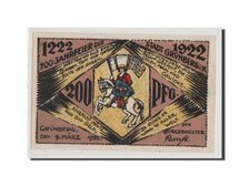 Germany, Grunberg Stadt, 2 Mark, 1922, UNC(65-70), Mehl #488.1