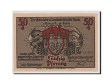 Banconote, Germania, Brandenburg, 50 Pfennig, 1921, FDS, Mehl:753.1b