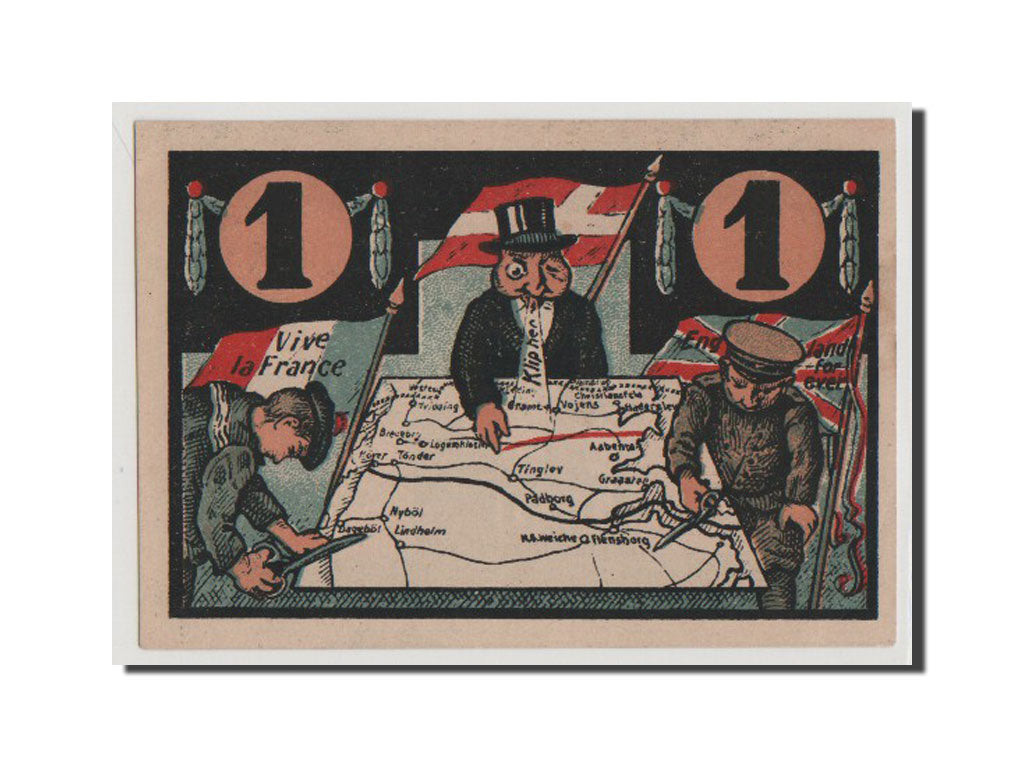 Notgeld, Dänisch Nordschleswig, Gramby, 1 Mark 1920, 40964, Mehl 464.1a