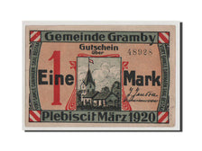 Notgeld, Dänisch Nordschleswig, Gramby, 1 Mark 1920, 48928, Mehl 464.1a