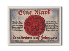 Biljet, Duitsland, Landkirchen auf Fehmarn Gemeinde, 1 Mark, NIEUW, Mehl:761.1