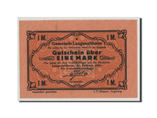 Banknote, Germany, Langenaltheim, 1 Mark, 1917, UNC(64), Mehl:766.4