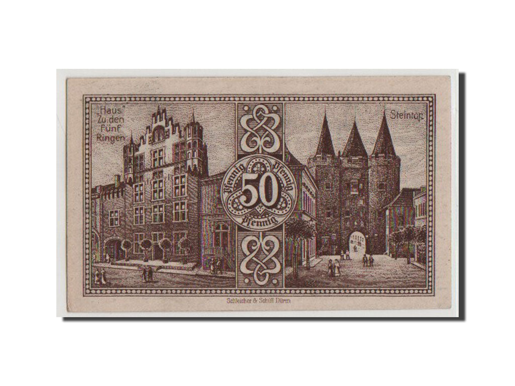Germany, Goch, 50 Pfennig, 1921, UNC(65-70), 19000, Mehl #445.1a