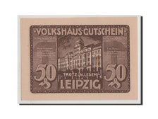 Banconote, Germania, Leipzig Stadt, 50 Pfennig, FDS, Mehl:786.2