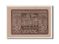 Geldschein, Deutschland, Leipzig Land Amtshauptmannschaft, 50 Pfennig, UNZ