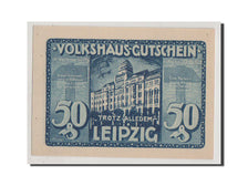 Banconote, Germania, Leipzig Stadt, 50 Pfennig, FDS, Mehl:786.1