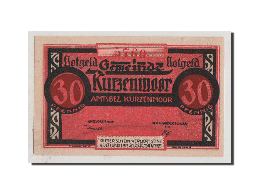 Banconote, Germania, Schleswig-Holstein, 30 Pfennig, FDS, Mehl:751.1a