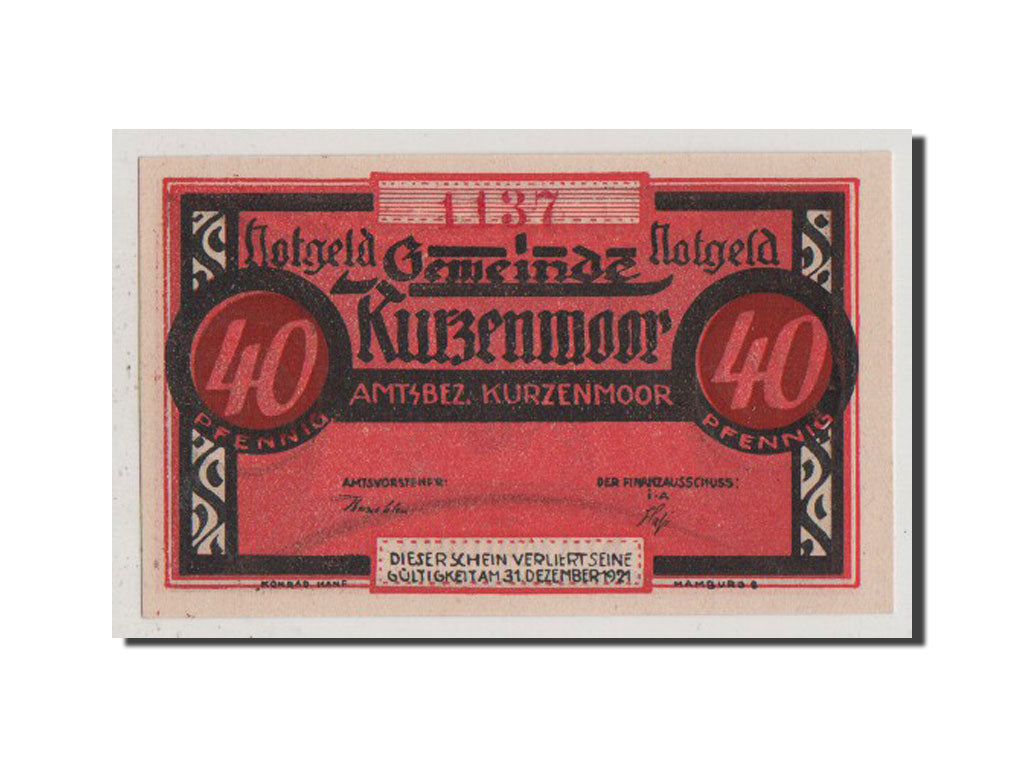 Banconote, Germania, Schleswig-Holstein, 40 Pfennig, FDS, Mehl:751.1a