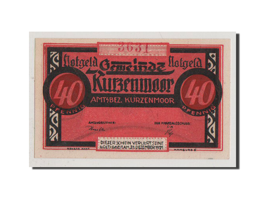 Banconote, Germania, Schleswig-Holstein, 40 Pfennig, FDS, Mehl:751.1a