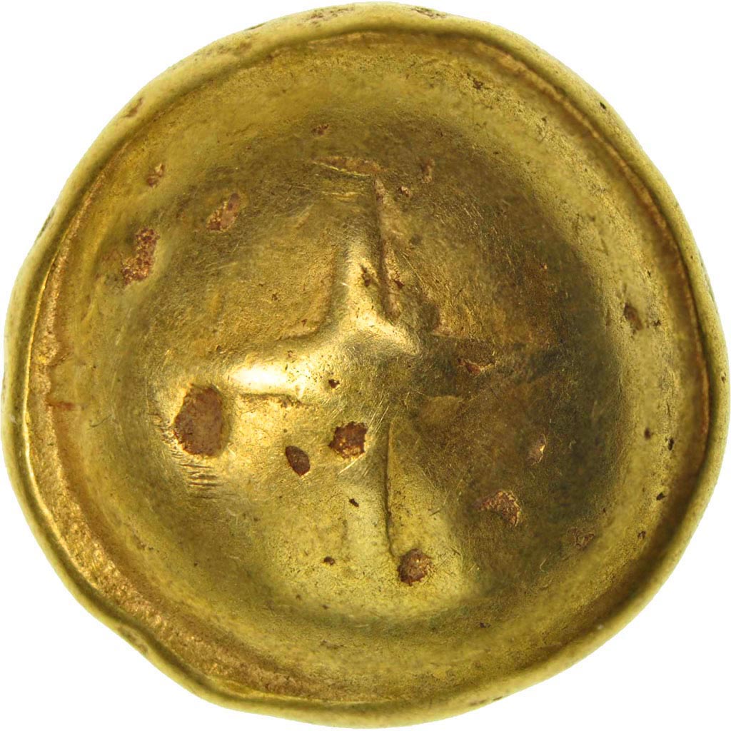 Sénons, Région de Sens, Statère globulaire à la croix, DT 2537