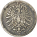 GERMANIA - IMPERO, Wilhelm I, 20 Pfennig, 1874, Hannover, BB, Argento, KM:5