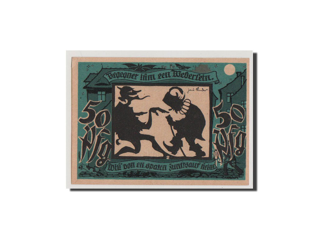 Banknote, Germany, Lichtenstein Callnberg, 50 Pfennig, 1921, UNC(65-70)