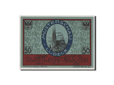 Banconote, Germania, Lübeck, 50 Pfennig, 1921, FDS, Mehl:827.1