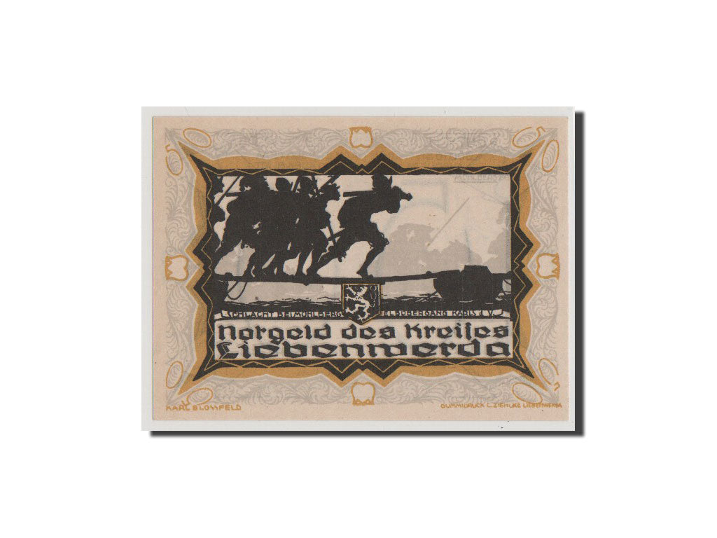 Banconote, Germania, Provinz Sachsen, 50 Pfennig, 1921, FDS, Mehl:800.1