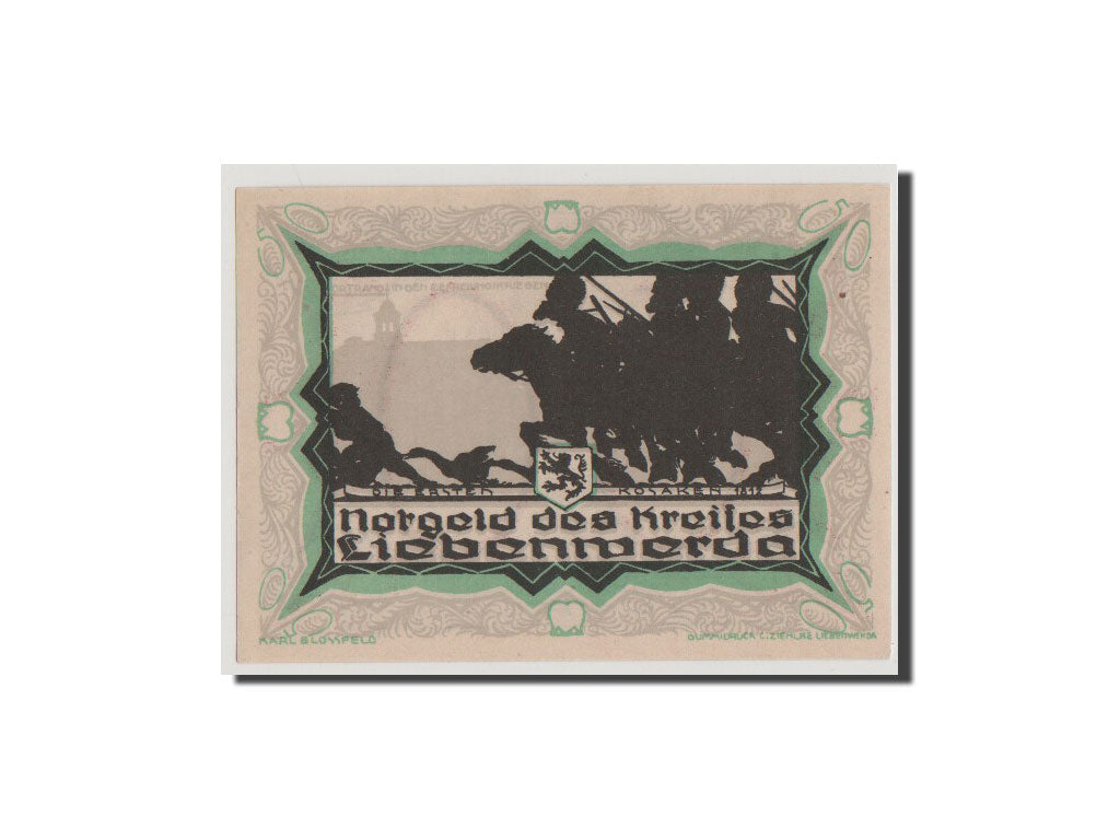 Banconote, Germania, Provinz Sachsen, 50 Pfennig, 1921, FDS, Mehl:800.1