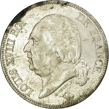 Moneta, Francia, Louis XVIII, Louis XVIII, 5 Francs, 1817, Lille, SPL-, Argento