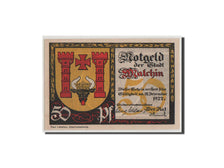 Banconote, Germania, Malchin Stadt, 50 Pfennig, FDS, Mehl:862.3
