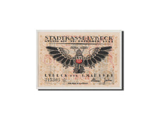Banconote, Germania, Lübeck, 50 Pfennig, 1921, FDS, Mehl:831.2