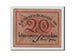 Billet, Allemagne, Lübeck, 20 Pfennig, 1921, SPL+, Mehl:831.1