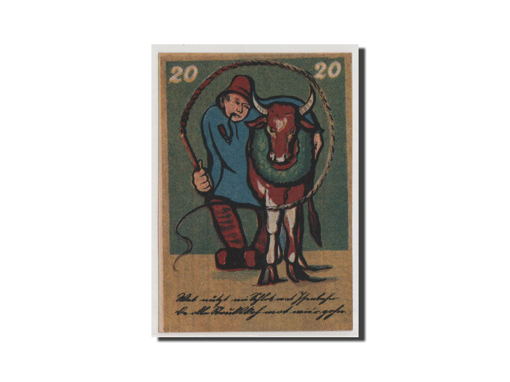 Banconote, Germania, Westfalen, 20 Pfennig, 1921, FDS, Mehl:837.1
