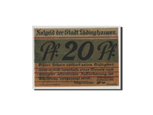 Geldschein, Deutschland, Westfalen, 20 Pfennig, 1921, UNZ, Mehl:837.1