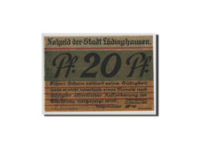 Banconote, Germania, Westfalen, 20 Pfennig, 1921, FDS, Mehl:837.1