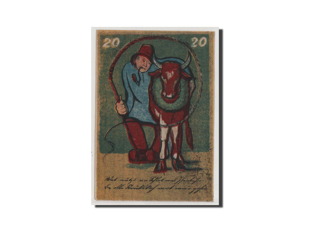 Banconote, Germania, Westfalen, 20 Pfennig, 1921, FDS, Mehl:837.1