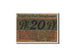 Billet, Allemagne, Westfalen, 20 Pfennig, 1921, NEUF, Mehl:837.1