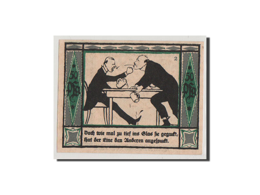 Geldschein, Deutschland, Mulsen St Jacob Gemeinde, 50 Pfennig, 1921, UNZ