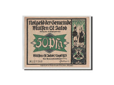 Banconote, Germania, Mulsen St Jacob Gemeinde, 50 Pfennig, 1921, FDS, Mehl:906.1