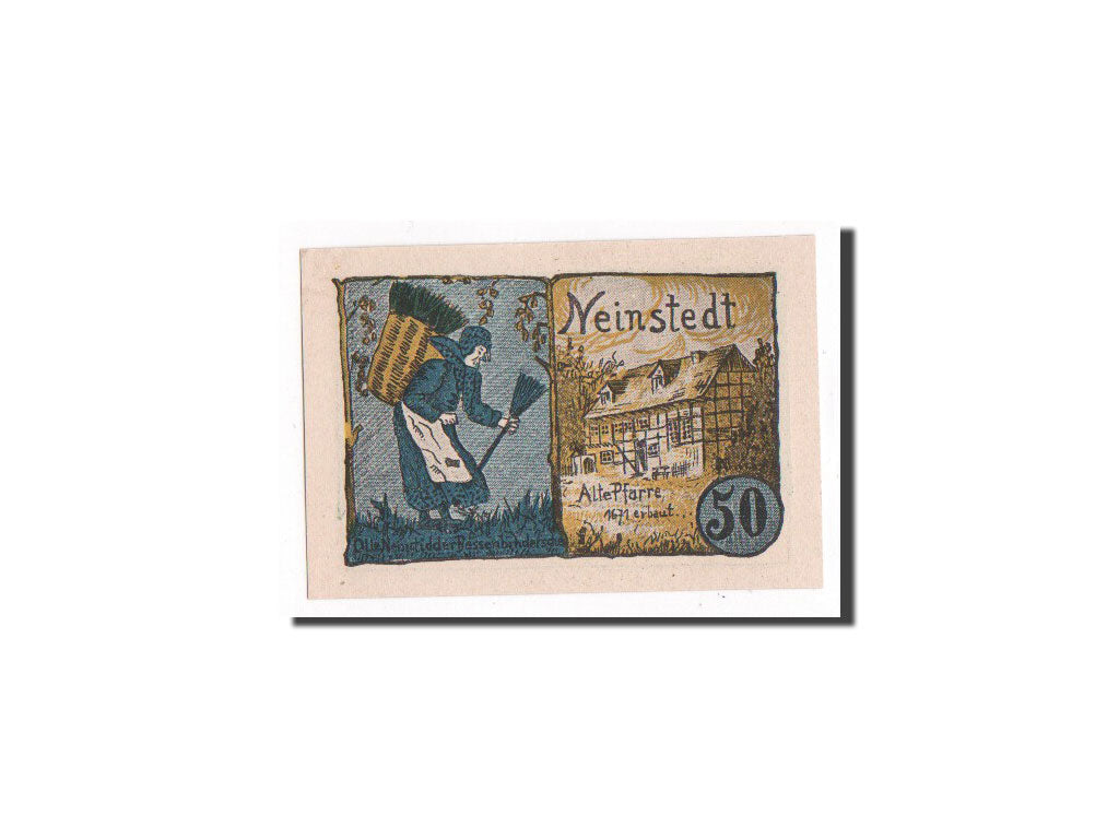 Germania, Neinstedt, 50 Pfennig, 1921, 1921-09-01, FDS, Mehl:933.2