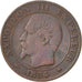 Moneta, Francia, Napoleon III, Napoléon III, 5 Centimes, 1854, Strasbourg, MB
