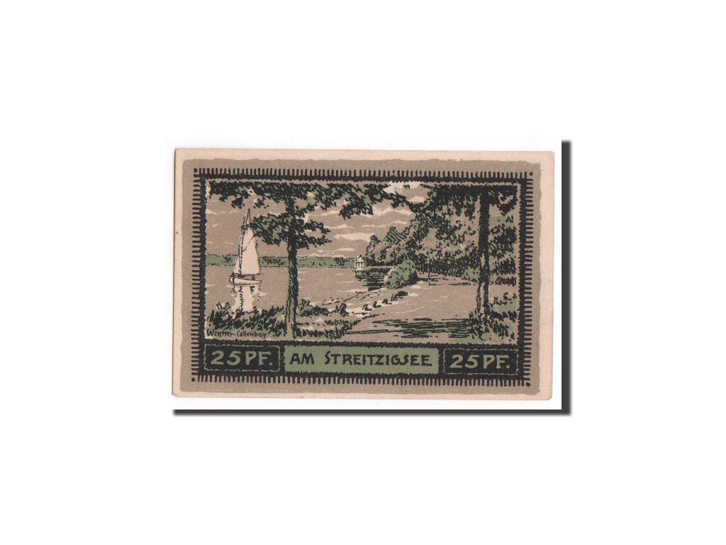 Geldschein, Deutschland, Pommern, 25 Pfennig, 1921, UNZ, Mehl:968.1