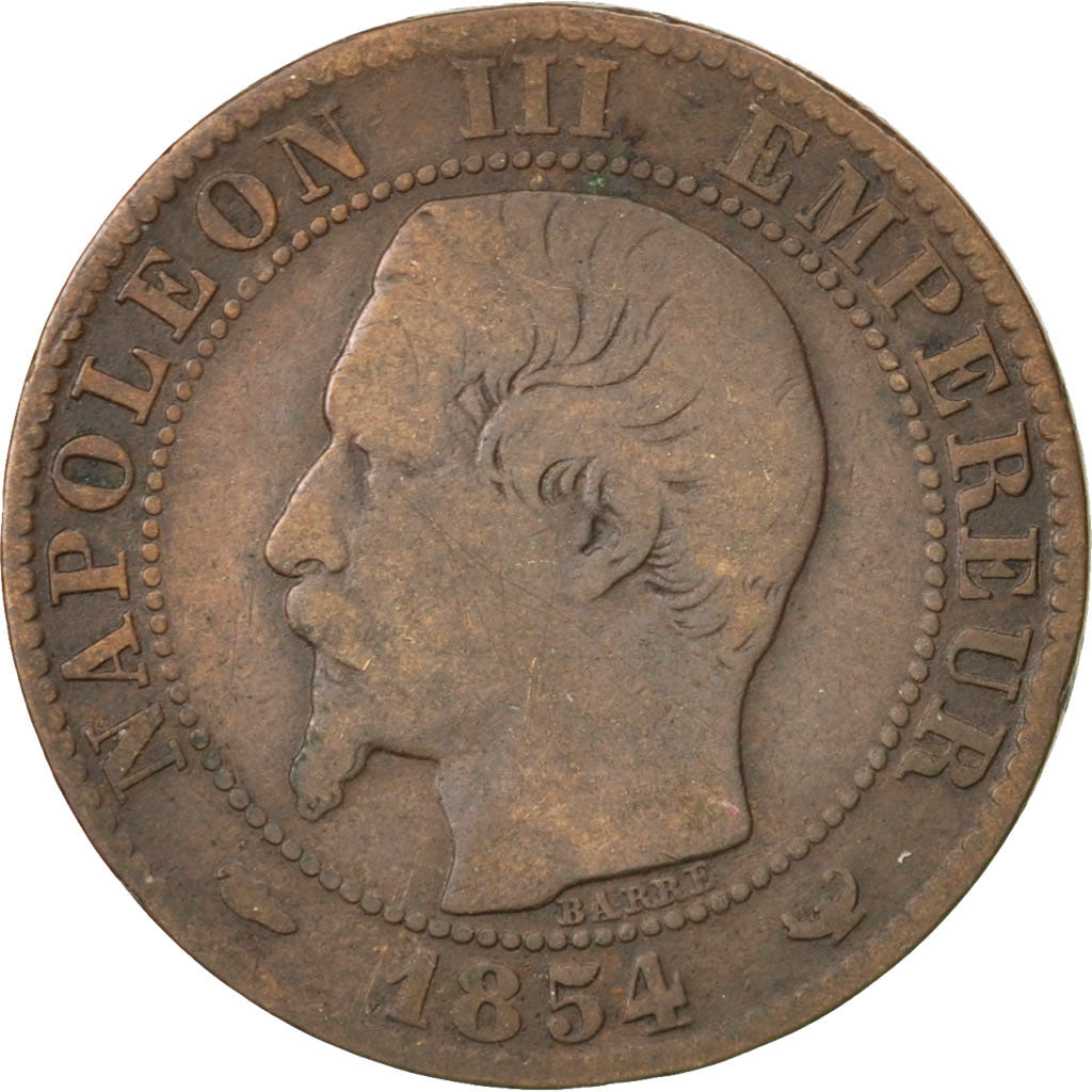Coin, France, Napoleon III, Napoléon III, 5 Centimes, 1854, Lille, F(12-15)