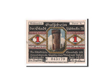 Banknote, Germany, Lubbecke Stadt, 1 Mark, 1921, 1921-07-01, UNC(65-70)