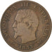 Münze, Frankreich, Napoleon III, Napoléon III, 5 Centimes, 1855, Rouen, S