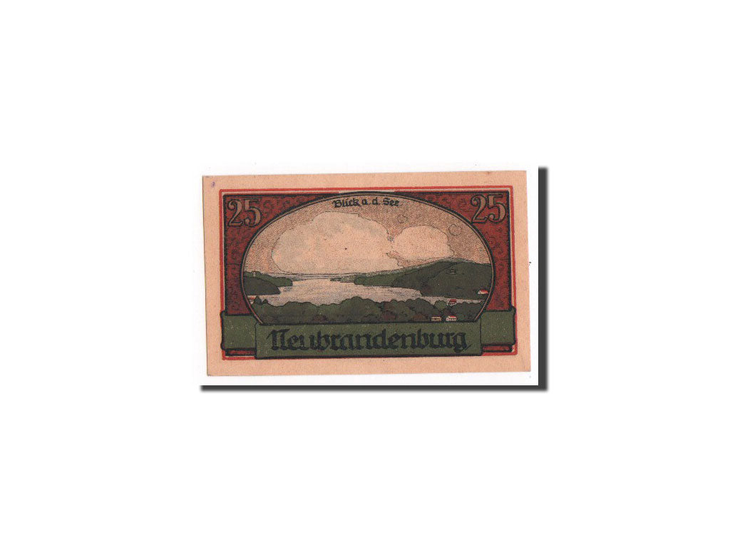 Banknote, Germany, Neubrandenburg Stadt, 25 Pfennig, 1921, UNC(65-70)