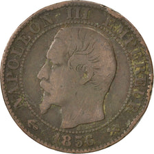 Münze, Frankreich, Napoleon III, Napoléon III, 5 Centimes, 1856, Rouen, SGE+