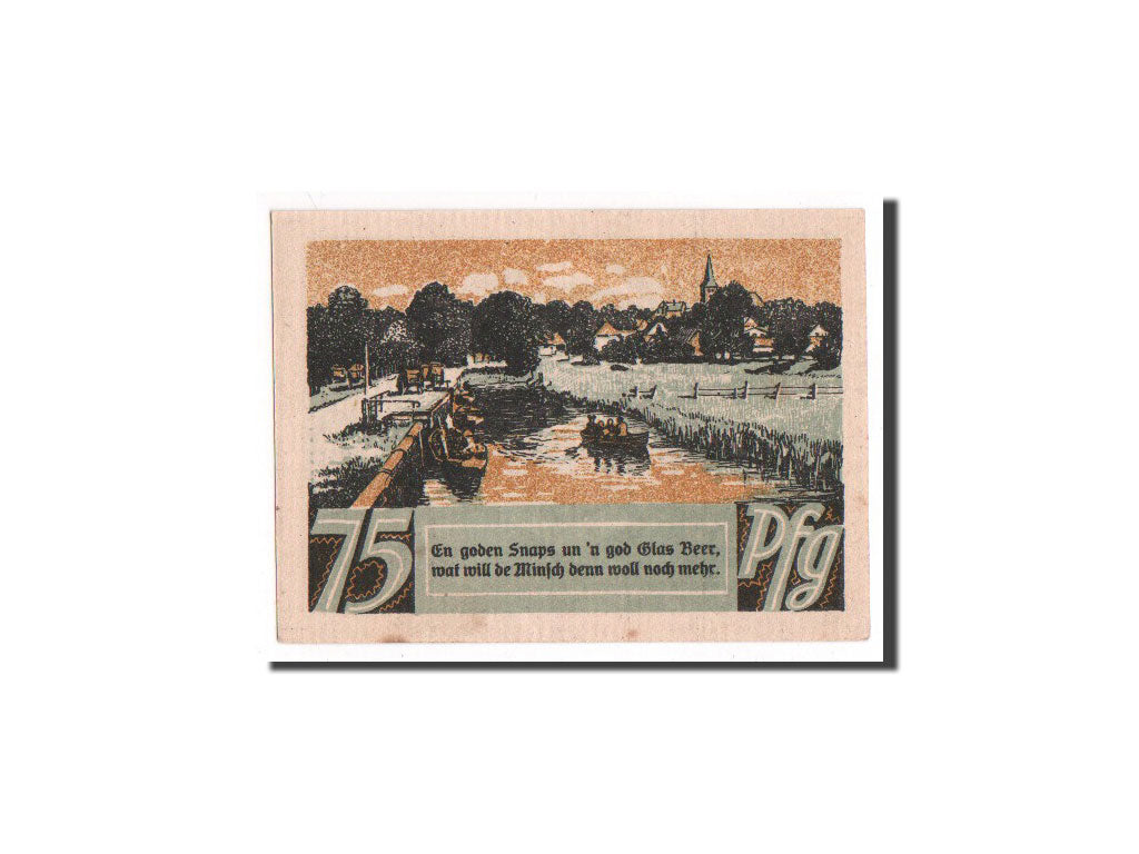 Banknote, Germany, Hannover, 75 Pfennig, UNC(65-70), Mehl:795.1a