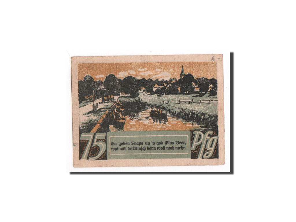 Banknote, Germany, Hannover, 75 Pfennig, UNC(64), Mehl:795.1a